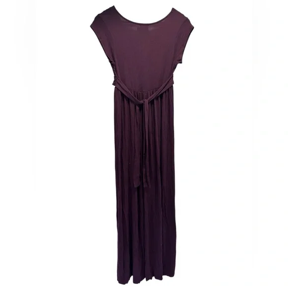 ASOS maternity Deep Purple Maxi Dress size 6 - Picture 3 of 3